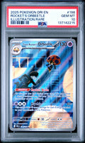 Team Rocket's Orbeetle - 198/182 SV10: Destined Rivals Illustration Rare Pokemon