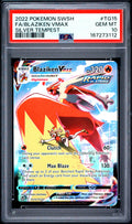 Blaziken VMAX TG15/TG30 SWSH12: Silver Tempest Trainer Gallery Ultra Rare Pokemon