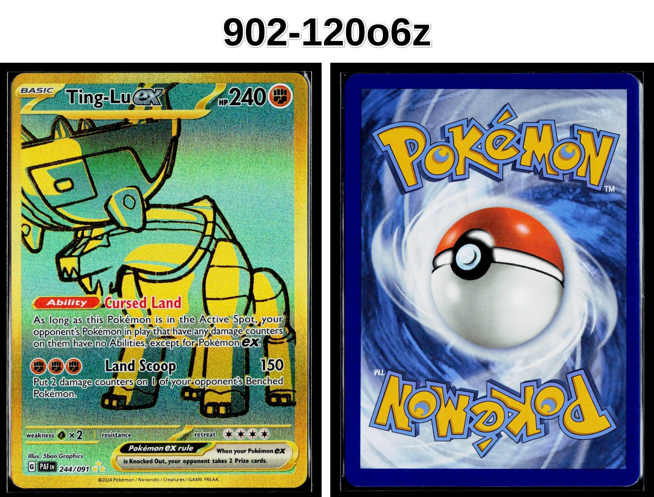 Front + Back scan