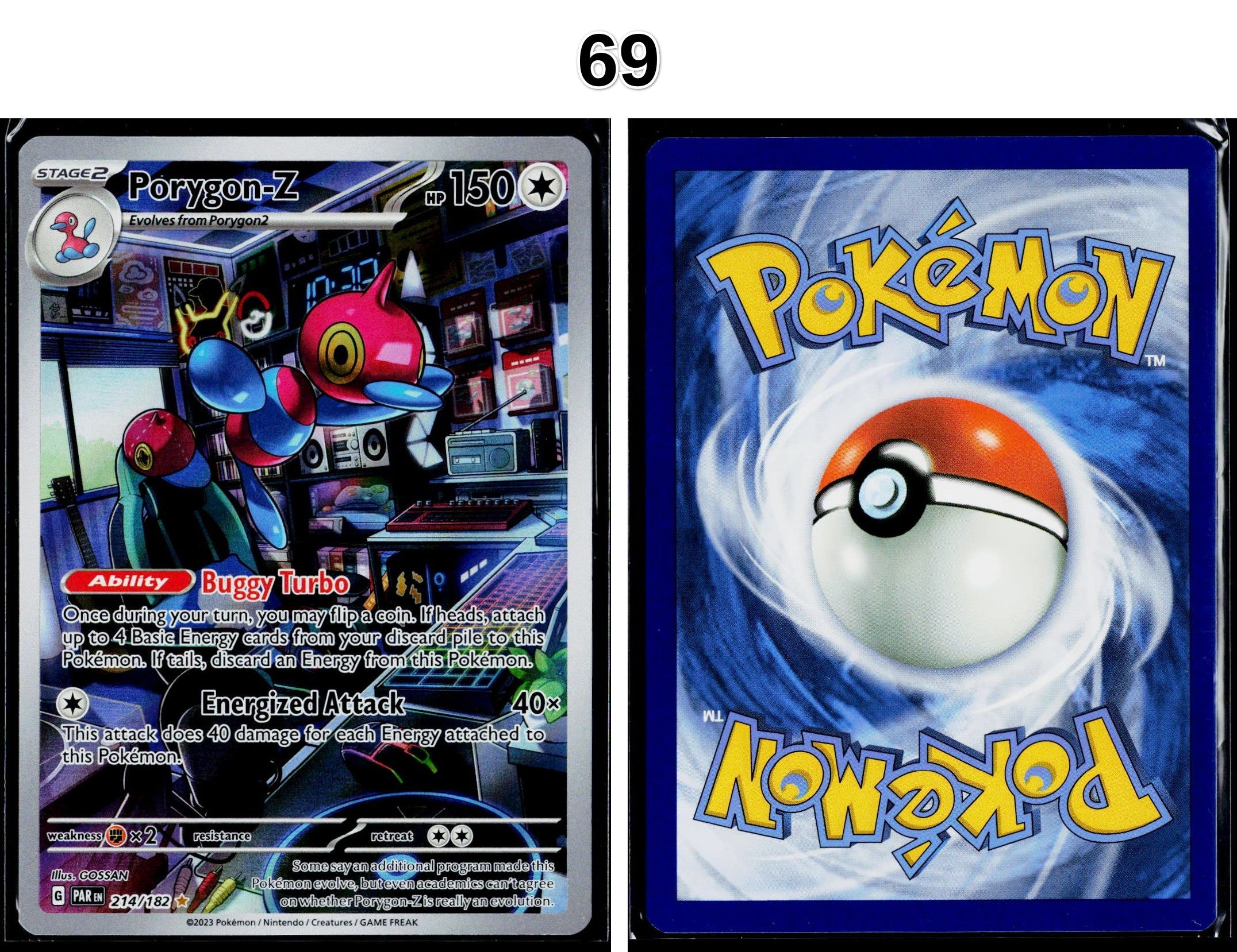 Front + Back scan