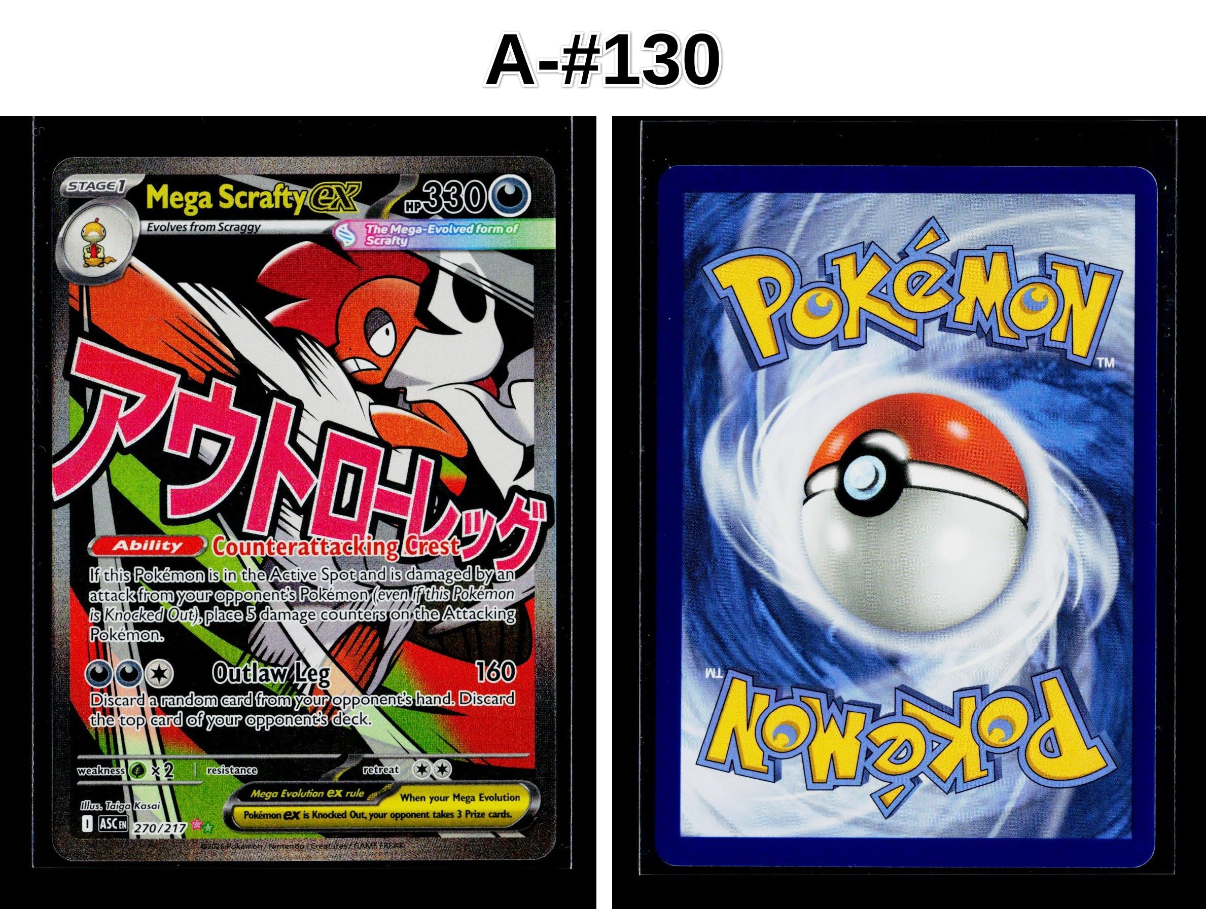 Front + Back scan