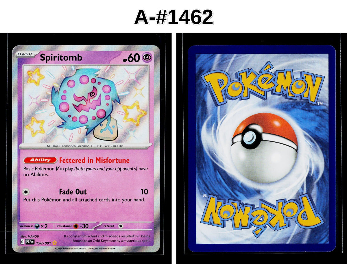 Front + Back scan | Near Mint / A-#1462 / Holofoil