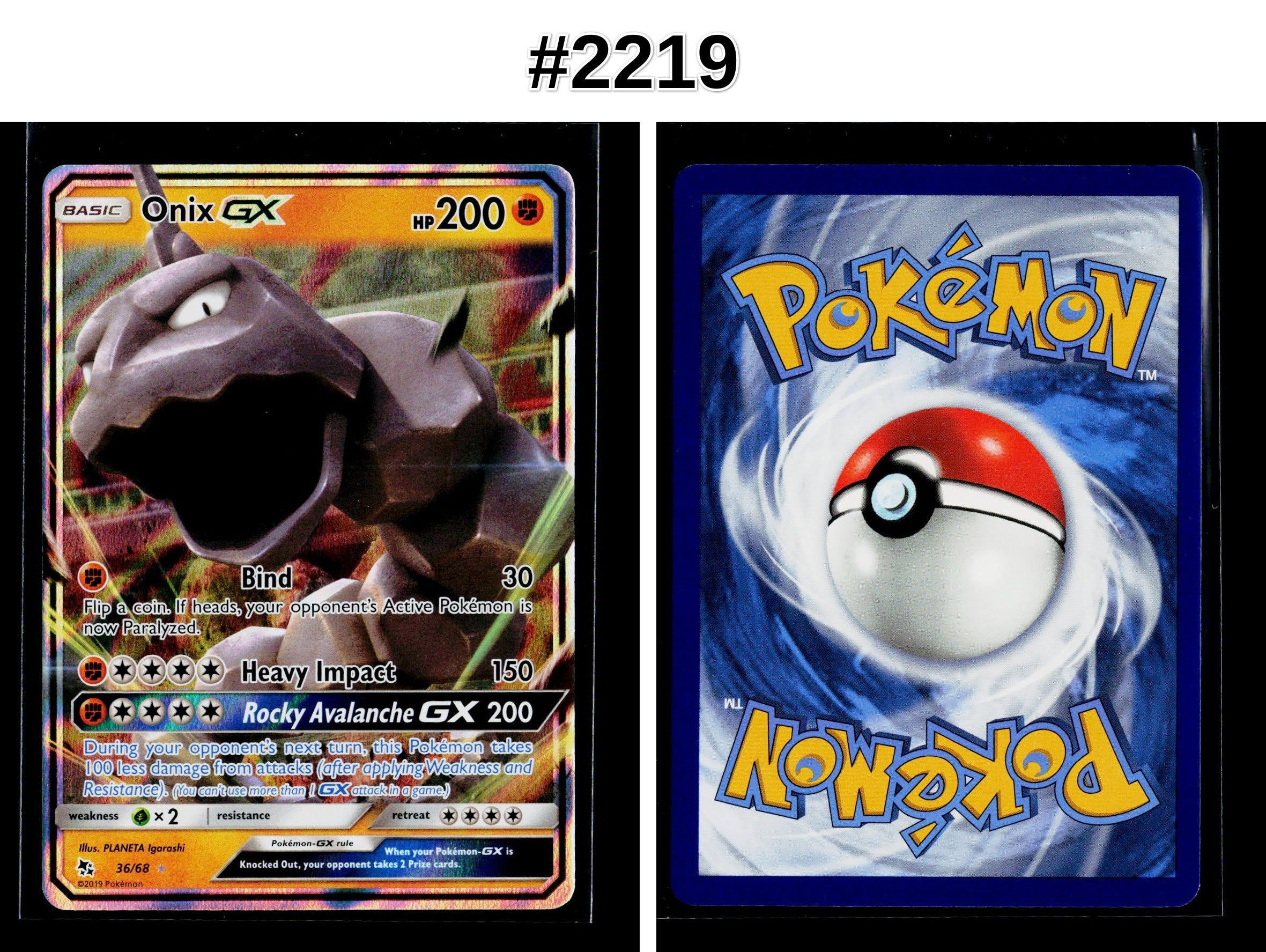 Front + Back scan
