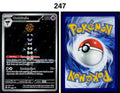 Front + Back scan | Near Mint / 247 / Holofoil