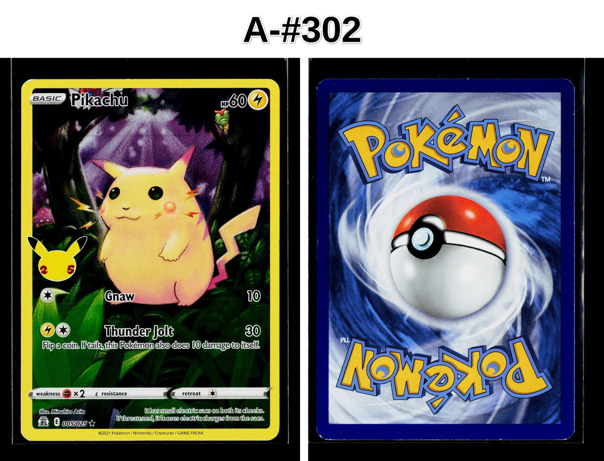 Front + Back scan | Near Mint / A-#302 / Holofoil