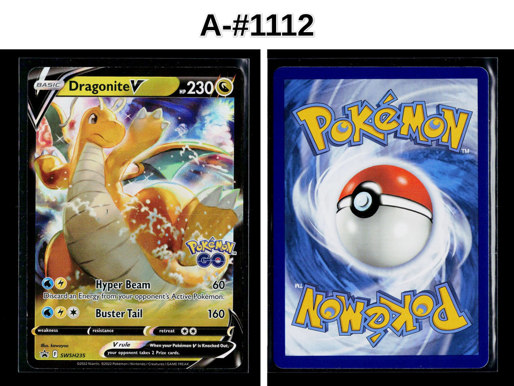 Front + Back scan | Near Mint / A-#1112 / Holofoil