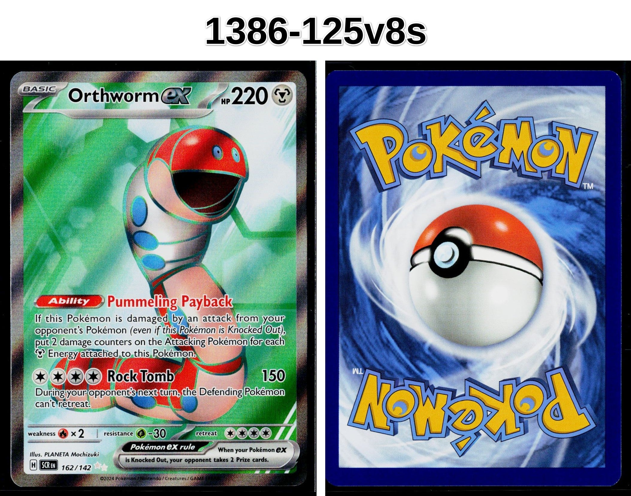 Front + Back scan