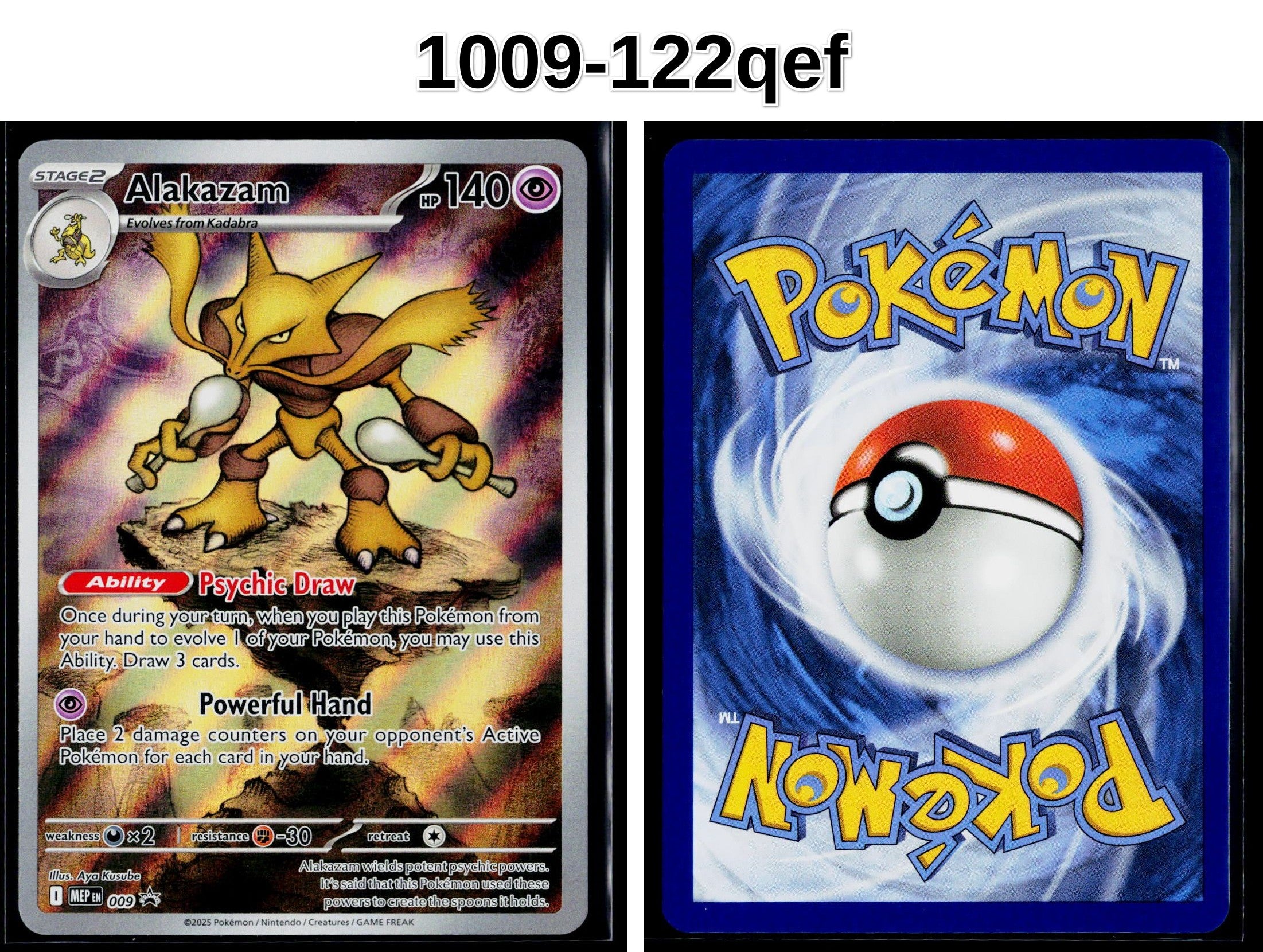 Front + Back scan