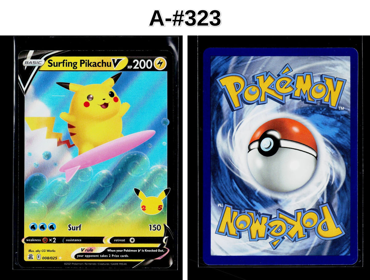 Front + Back scan | Near Mint / A-#323 / Holofoil