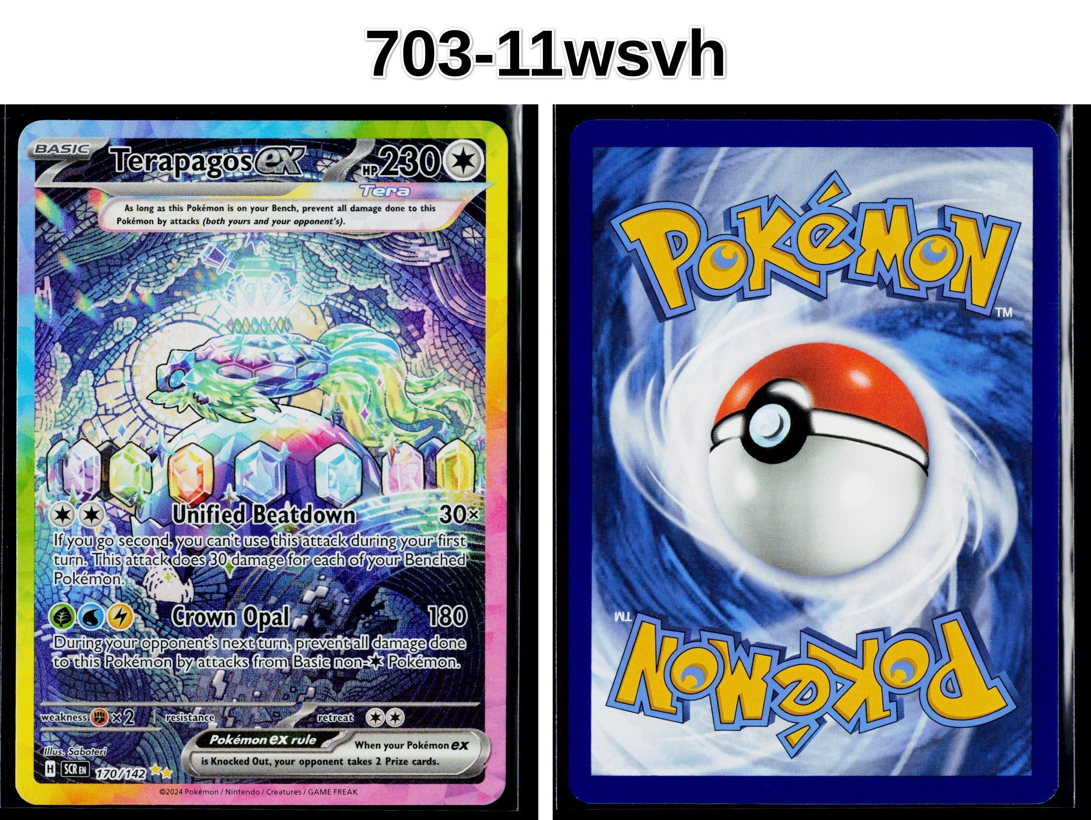 Front + Back scan