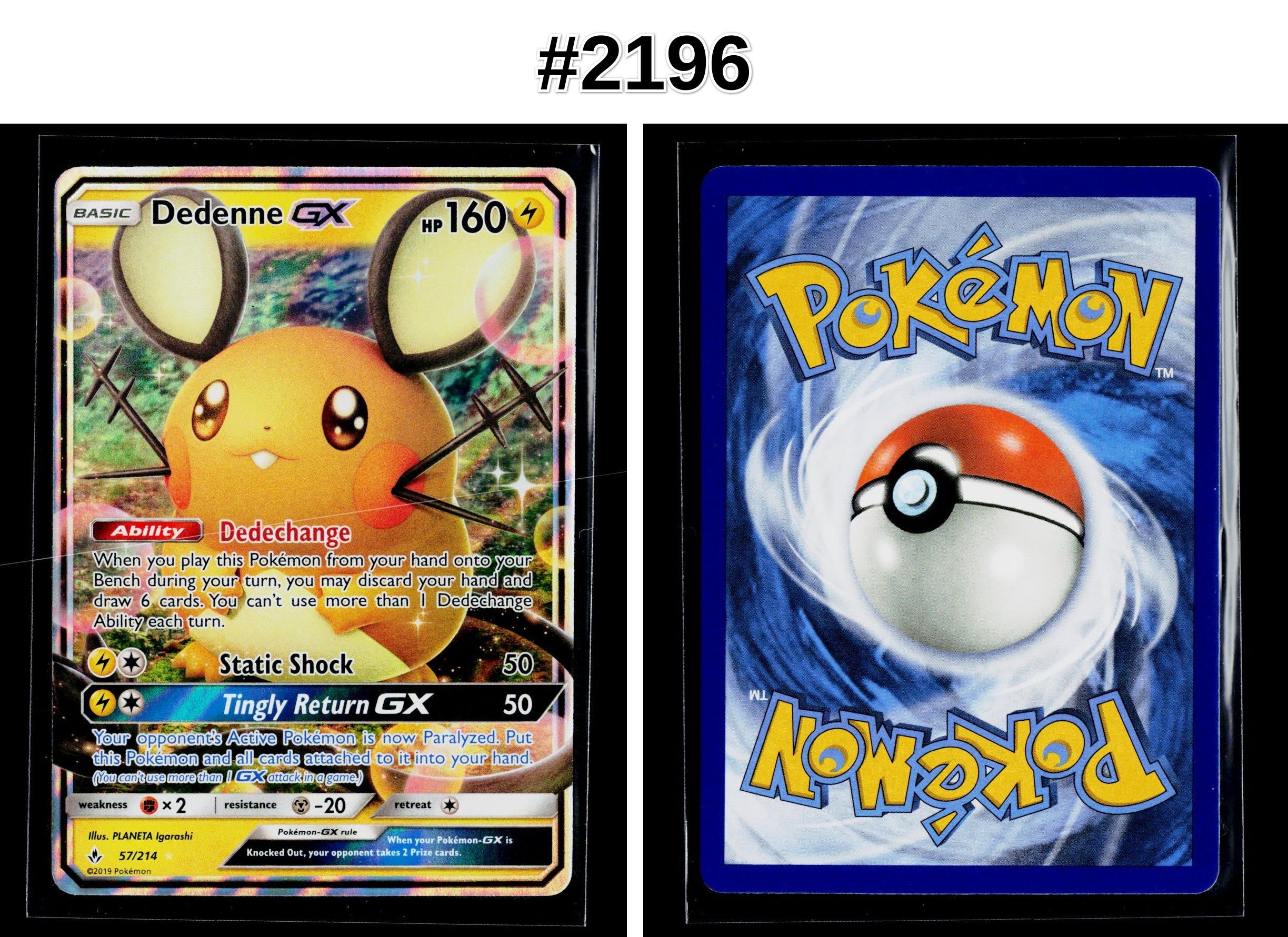Front + Back scan