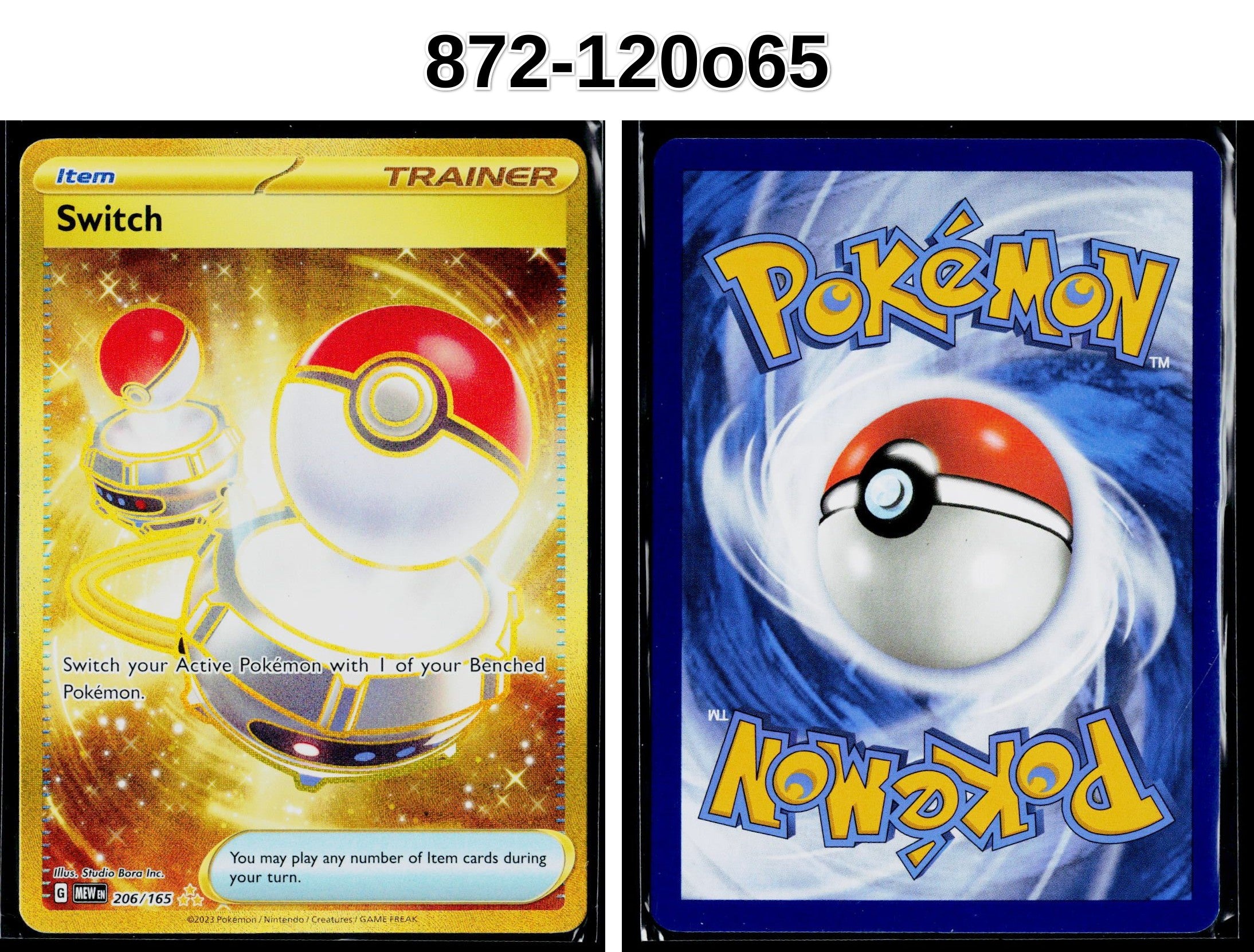 Front + Back scan