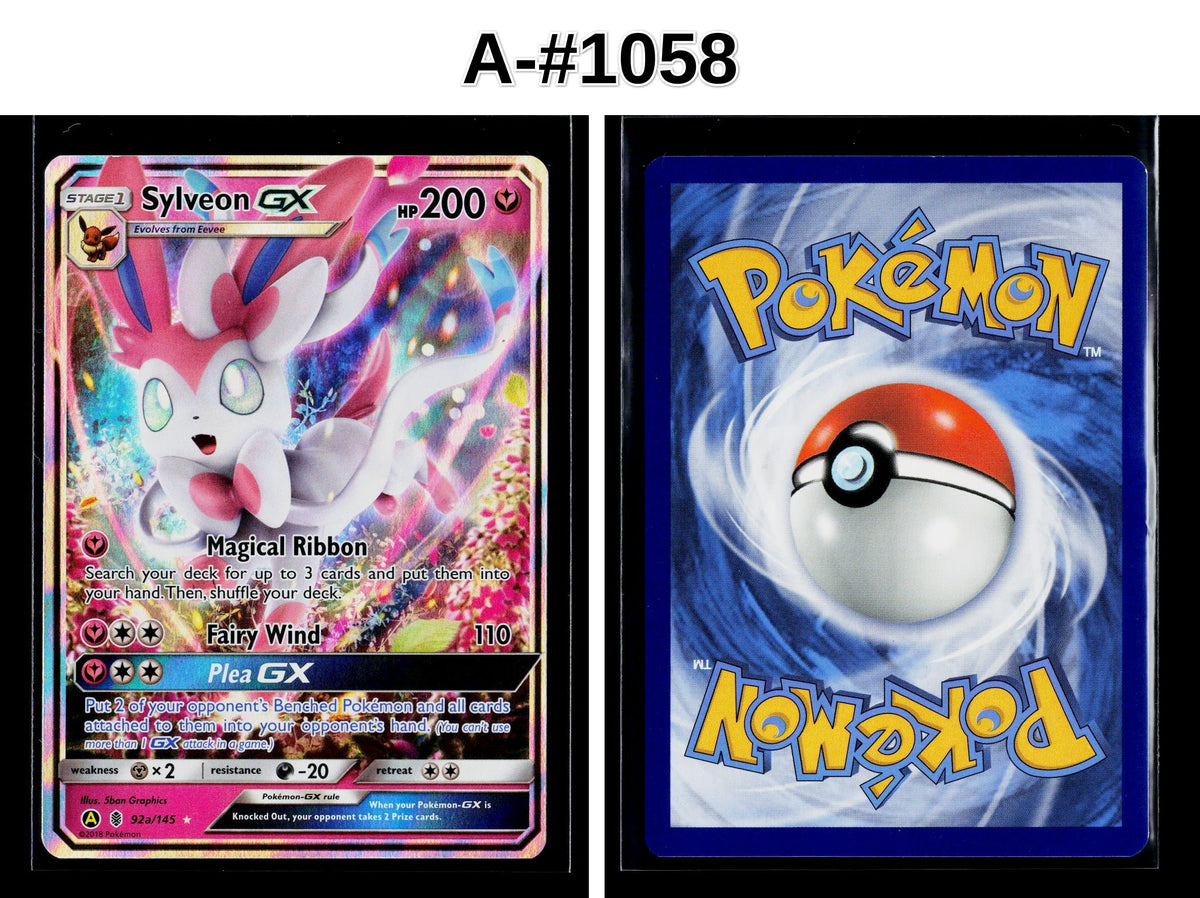 Front + Back scan | Near Mint / A-#1058 / Holofoil