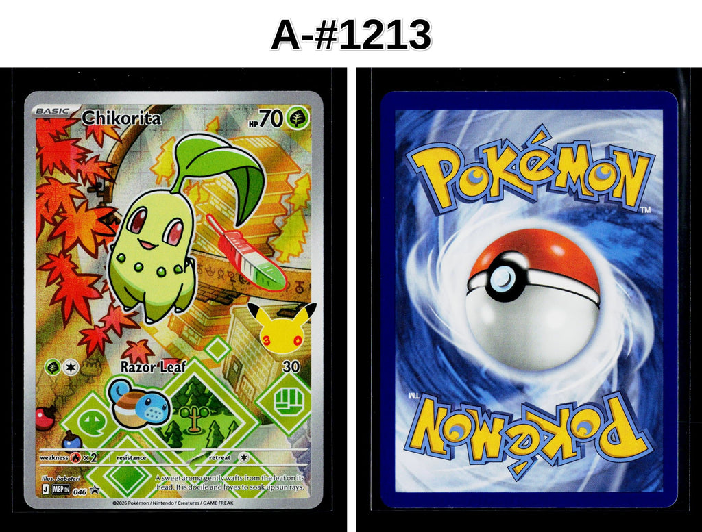 Front + Back scan | Near Mint / A-#1213 / Holofoil