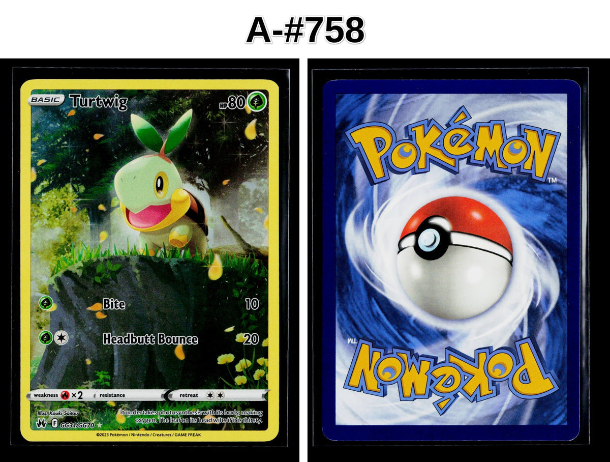 Front + Back scan | Near Mint / A-#758 / Holofoil