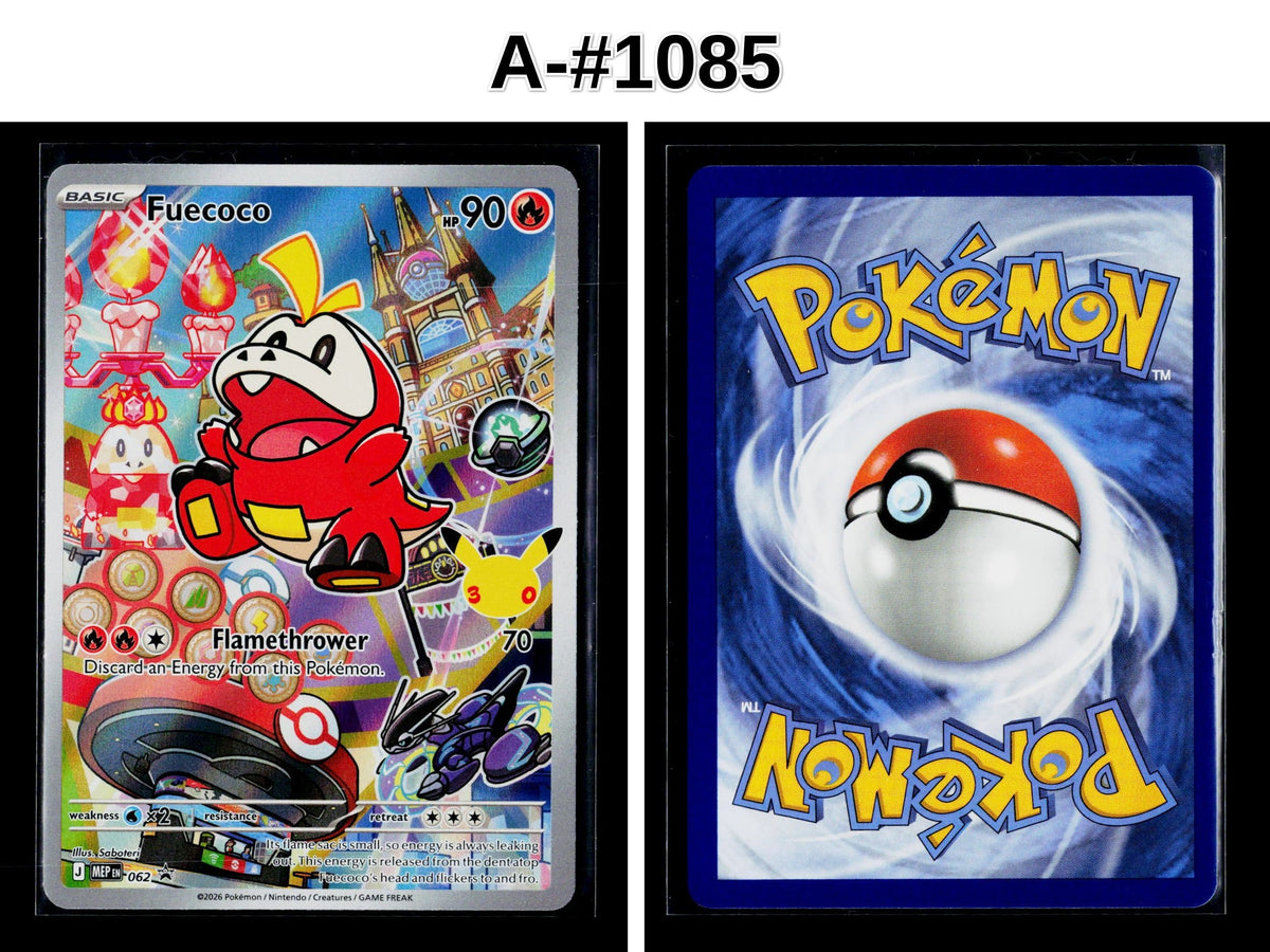 Front + Back scan | Near Mint / A-#1085 / Holofoil