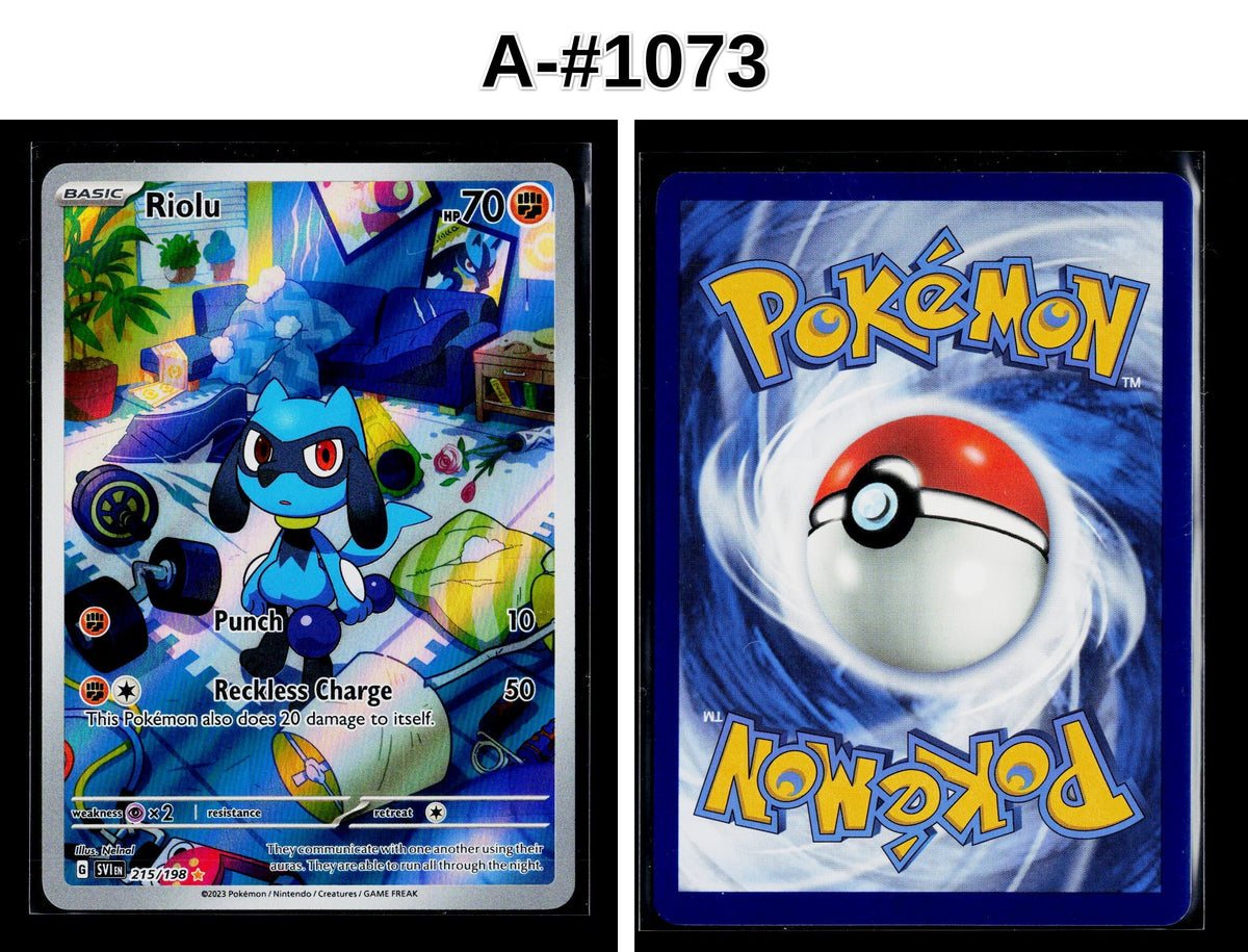 Front + Back scan | Near Mint / A-#1073 / Holofoil