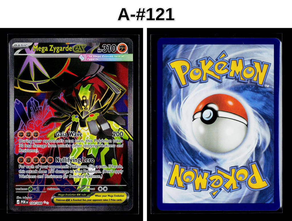 Front + Back scan | Near Mint / A-#121 / Holofoil