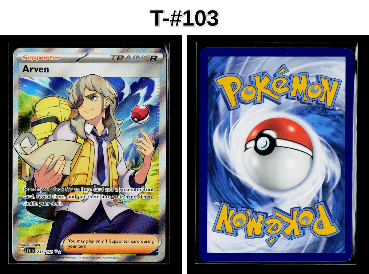 Front + Back scan