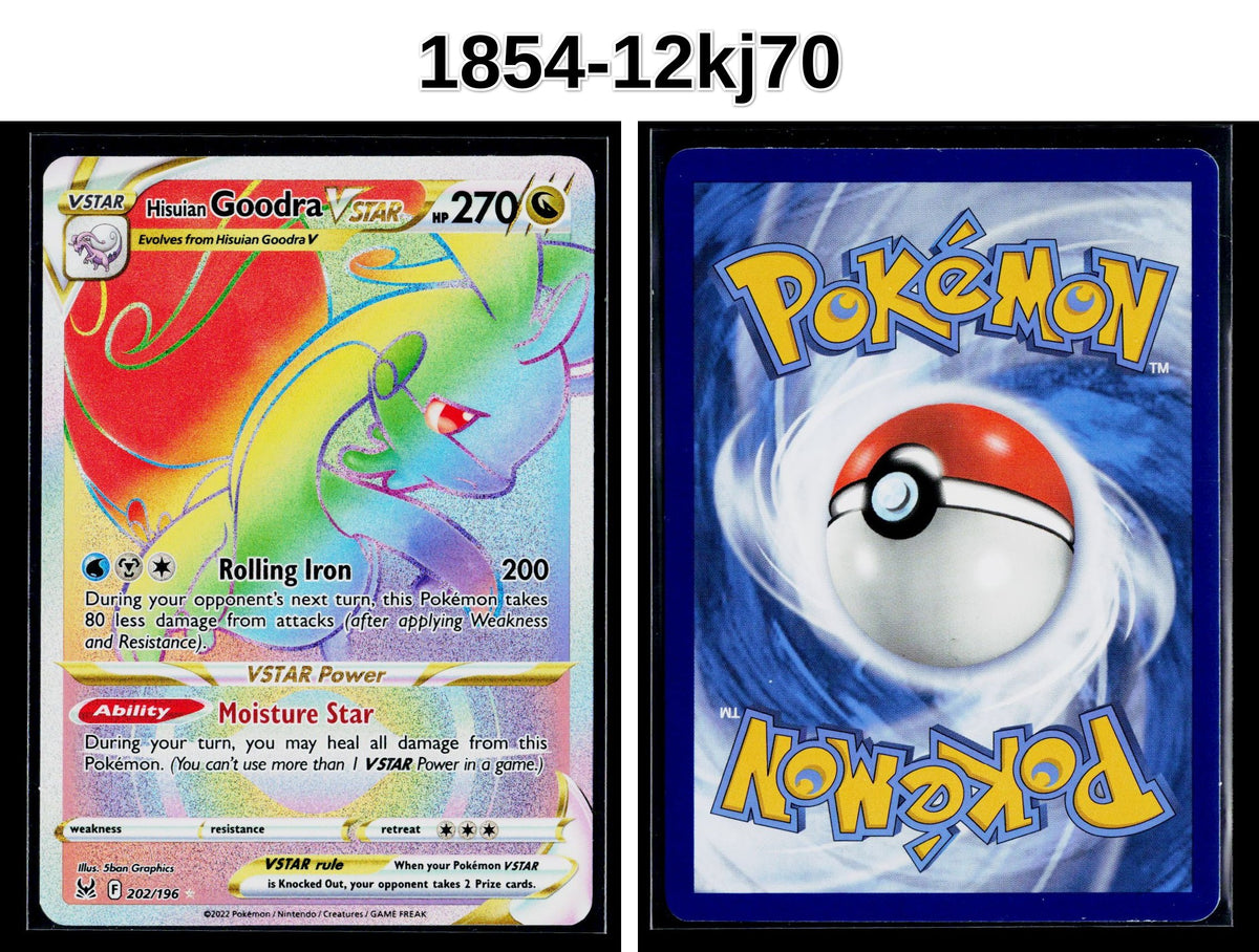 Front + Back scan | Near Mint / 1854-12kj70 / Holofoil