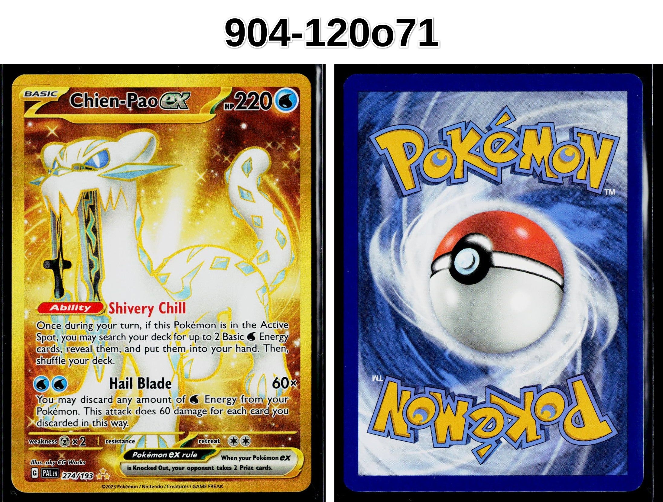 Front + Back scan