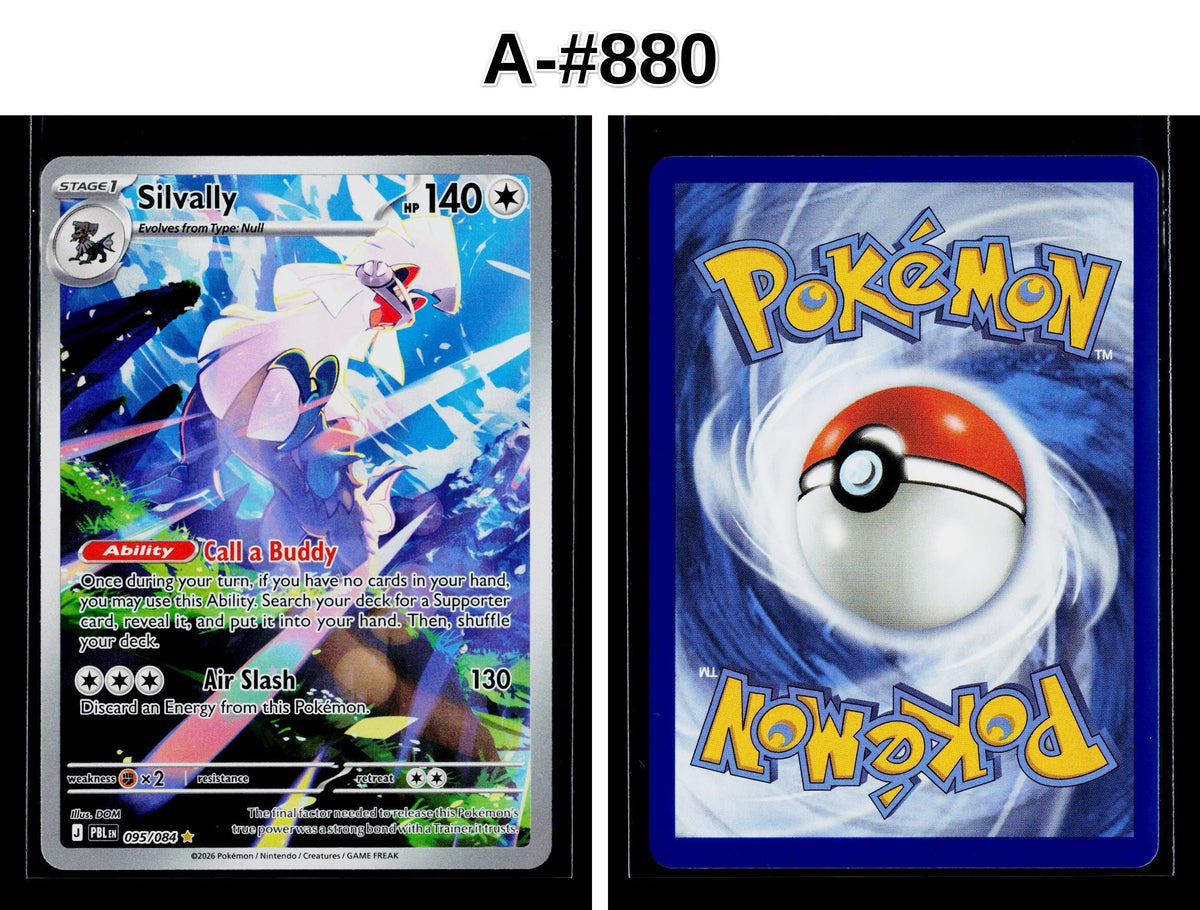 Front + Back scan | Near Mint / A-#880 / Holofoil