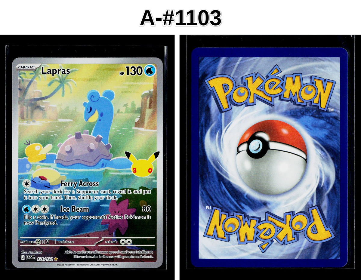 Front + Back scan | Near Mint / A-#1103 / Holofoil