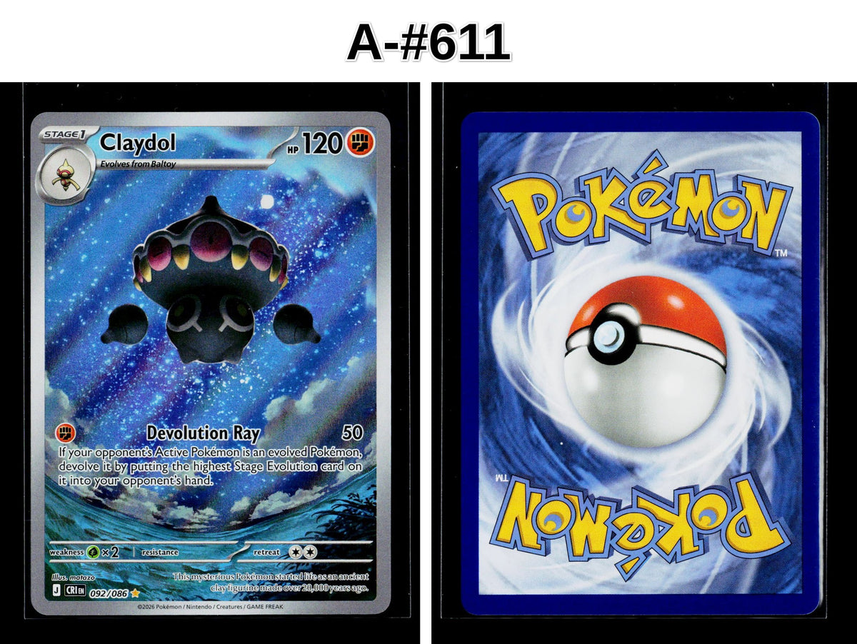 Front + Back scan | Near Mint / A-#611 / Holofoil