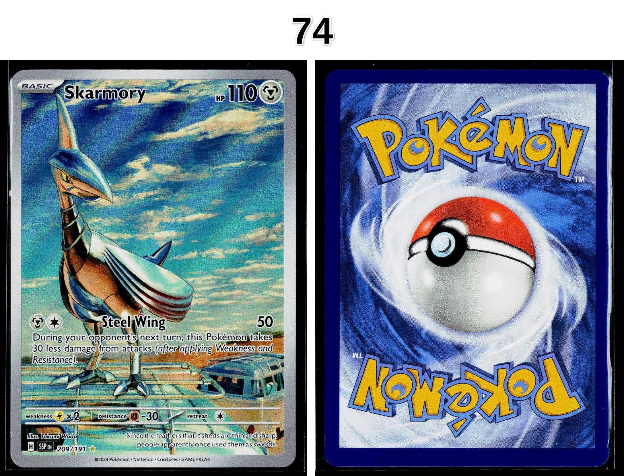 Front + Back scan