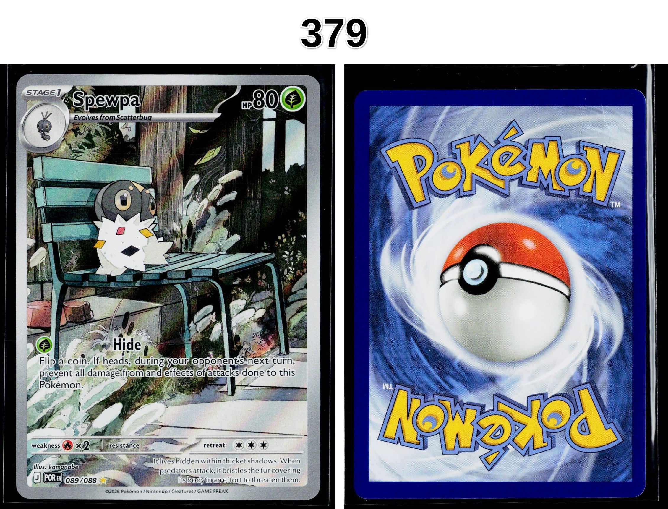 Front + Back scan