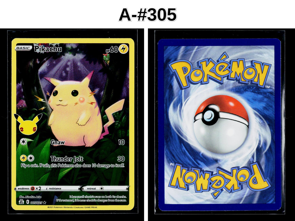 Front + Back scan | Near Mint / A-#305 / Holofoil