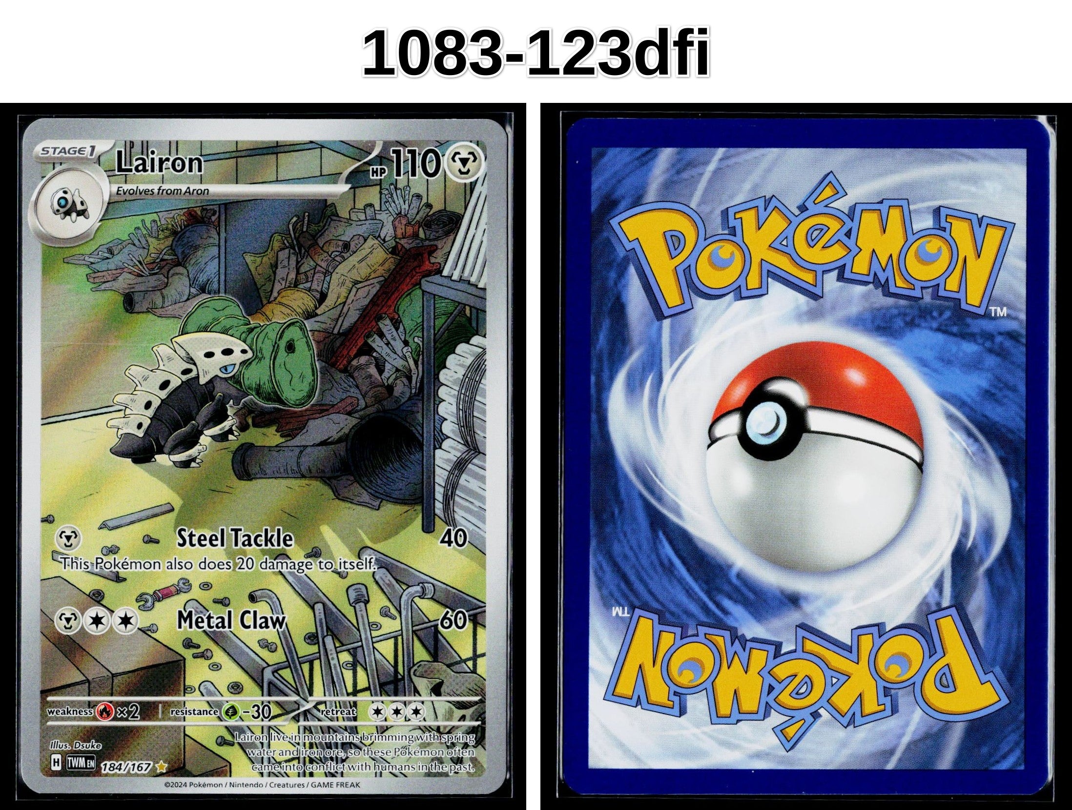 Front + Back scan
