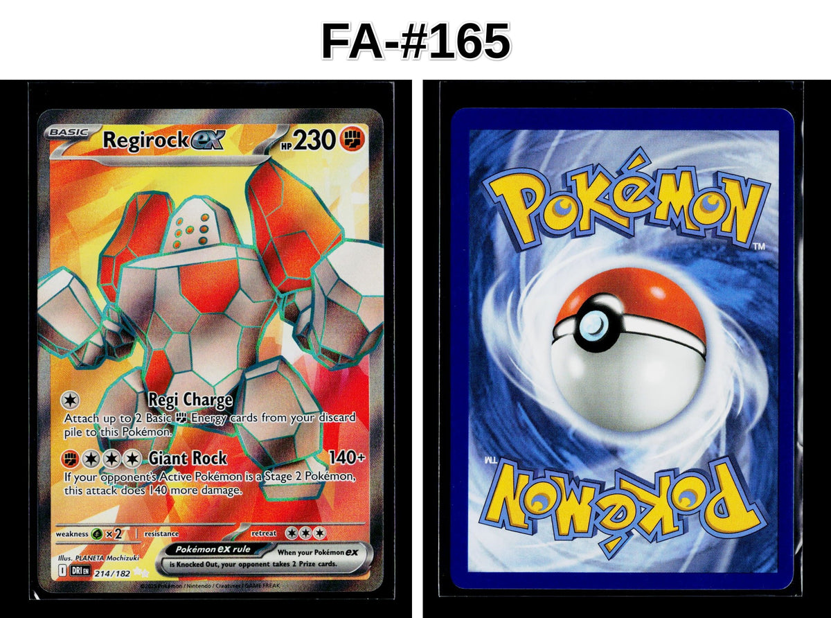 Front + Back scan | Near Mint / FA-#165 / Holofoil
