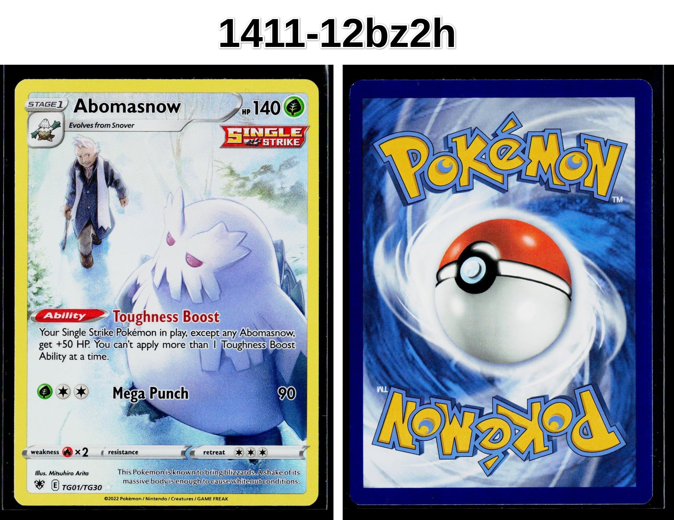 Front + Back scan