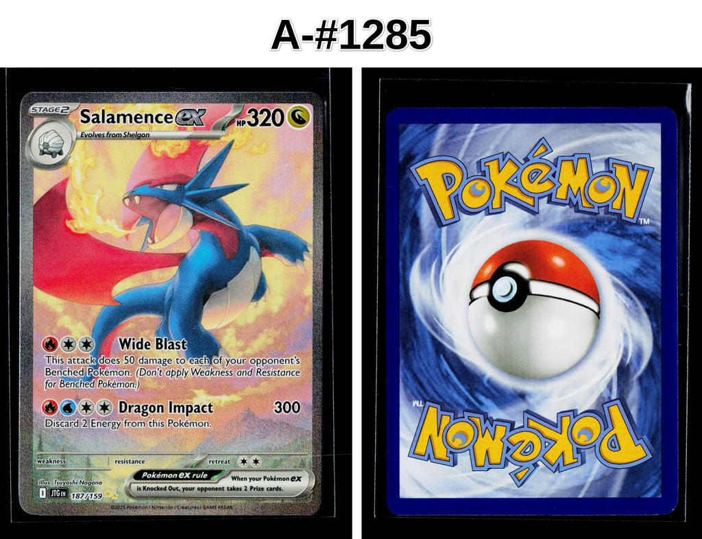 Front + Back scan | Near Mint / A-#1285 / Holofoil