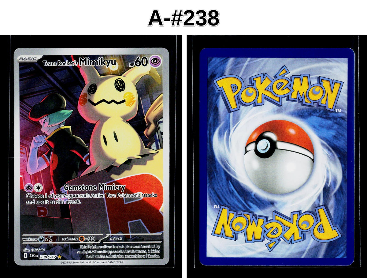Front + Back scan | Near Mint / A-#238 / Holofoil