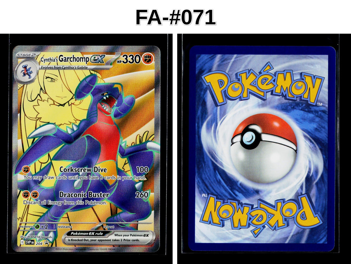 Front + Back scan | Near Mint / FA-#071 / Holofoil