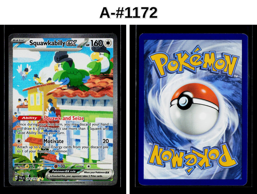 Front + Back scan | Near Mint / A-#1172 / Holofoil