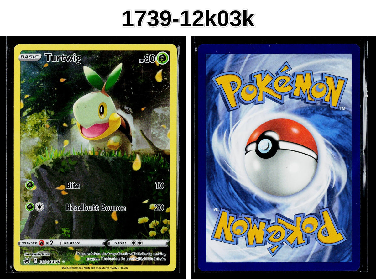 Front + Back scan | Near Mint / 1739-12k03k / Holofoil