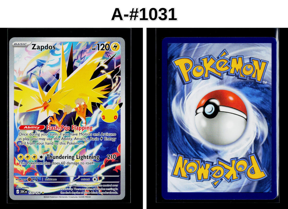 Front + Back scan | Near Mint / A-#1031 / Holofoil