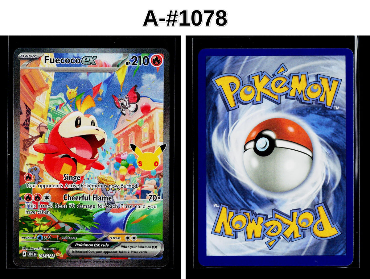 Front + Back scan | Near Mint / A-#1078 / Holofoil