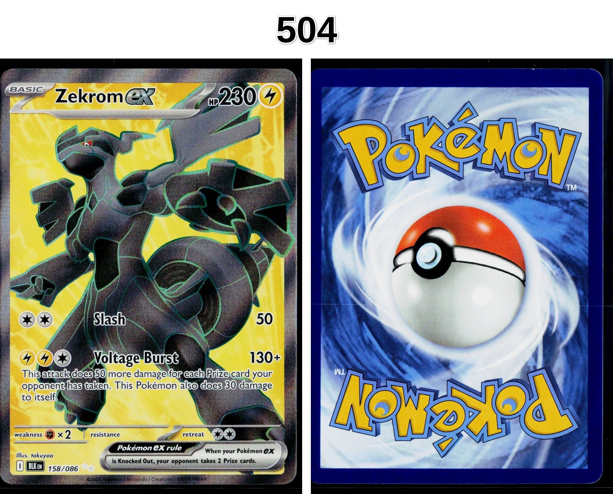 Front + Back scan