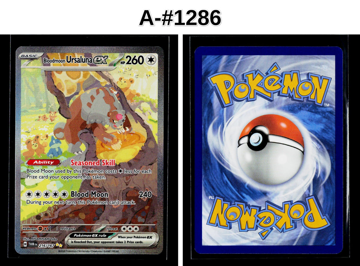 Front + Back scan | Near Mint / A-#1286 / Holofoil