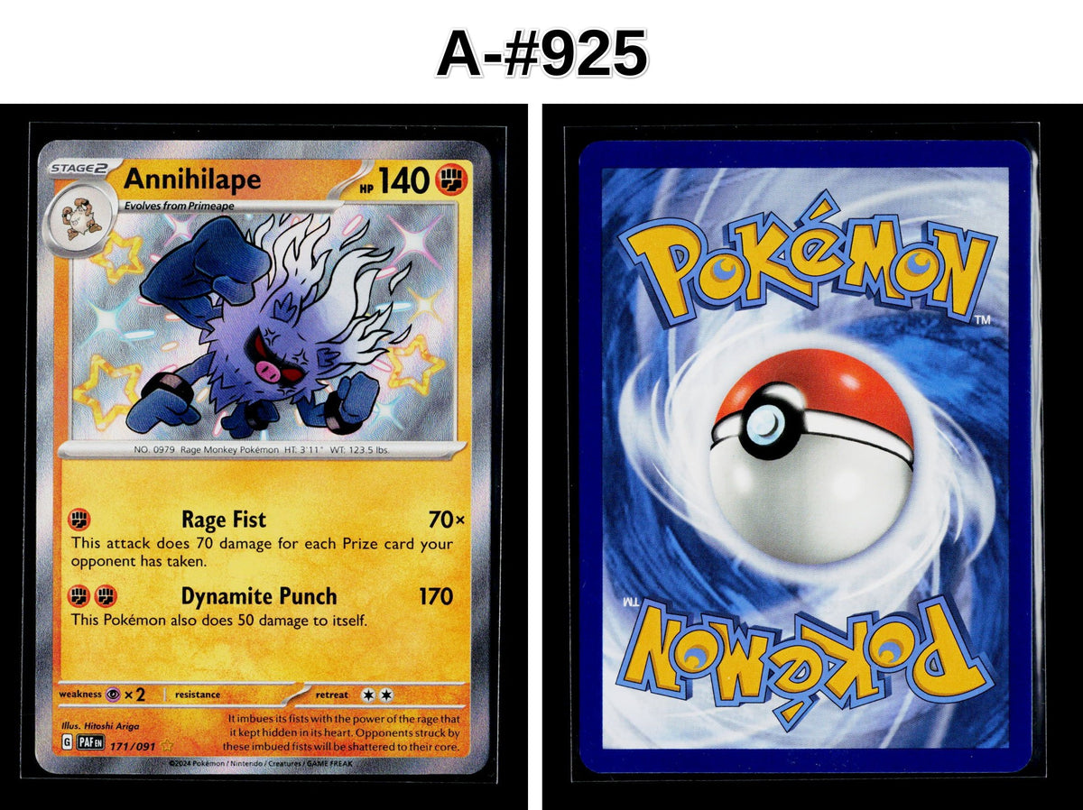 Front + Back scan
