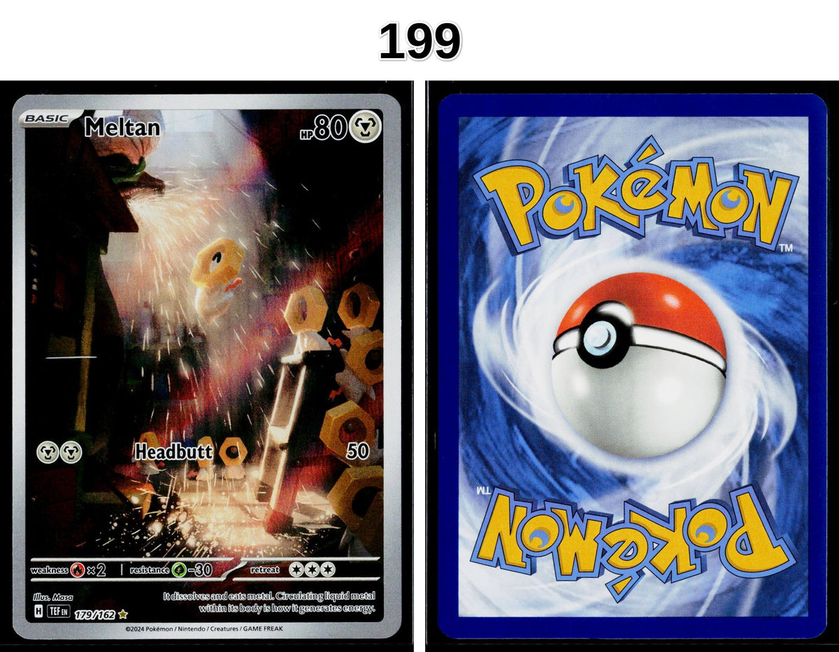 Front + Back scan | Near Mint / 199 / Holofoil