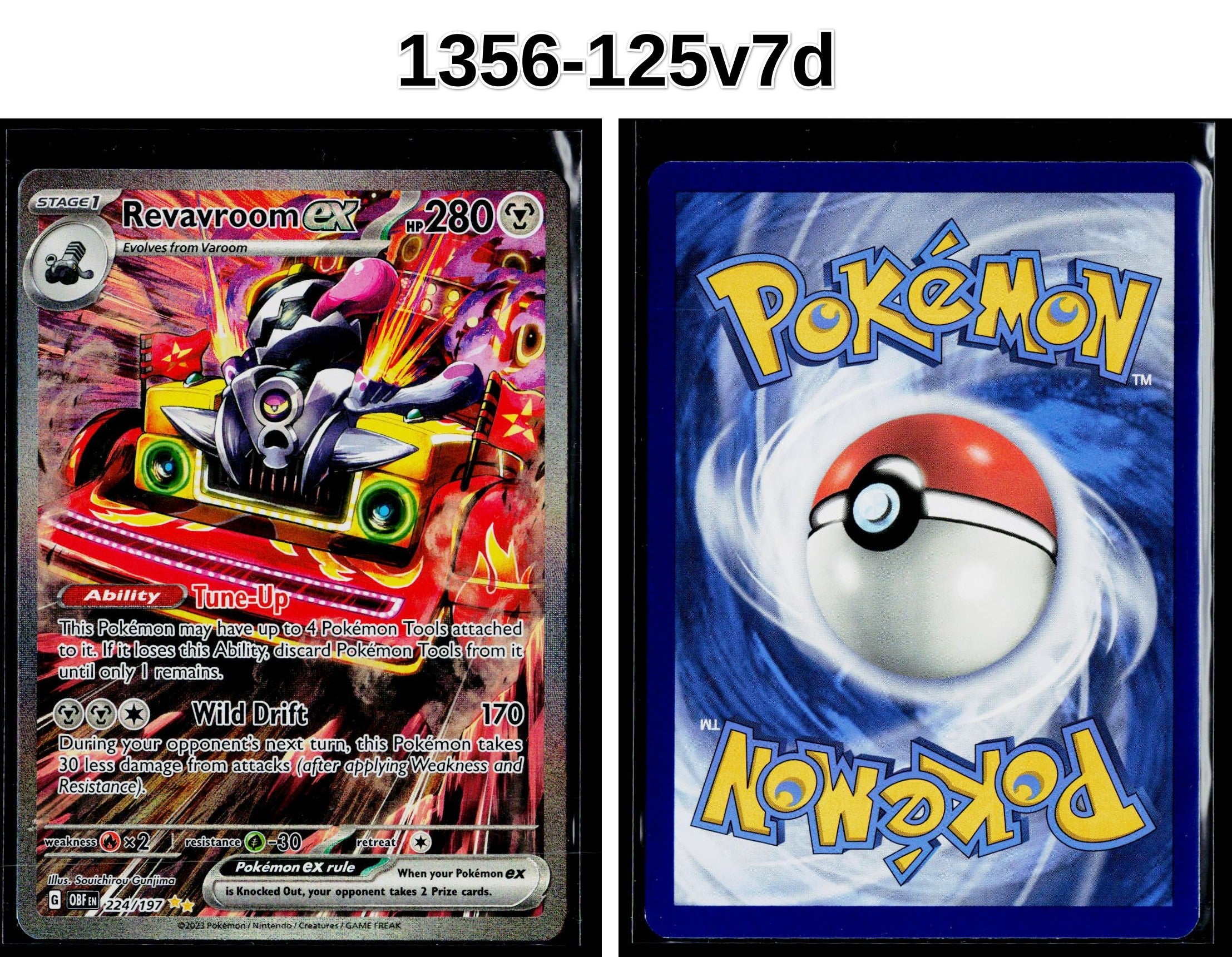 Front + Back scan
