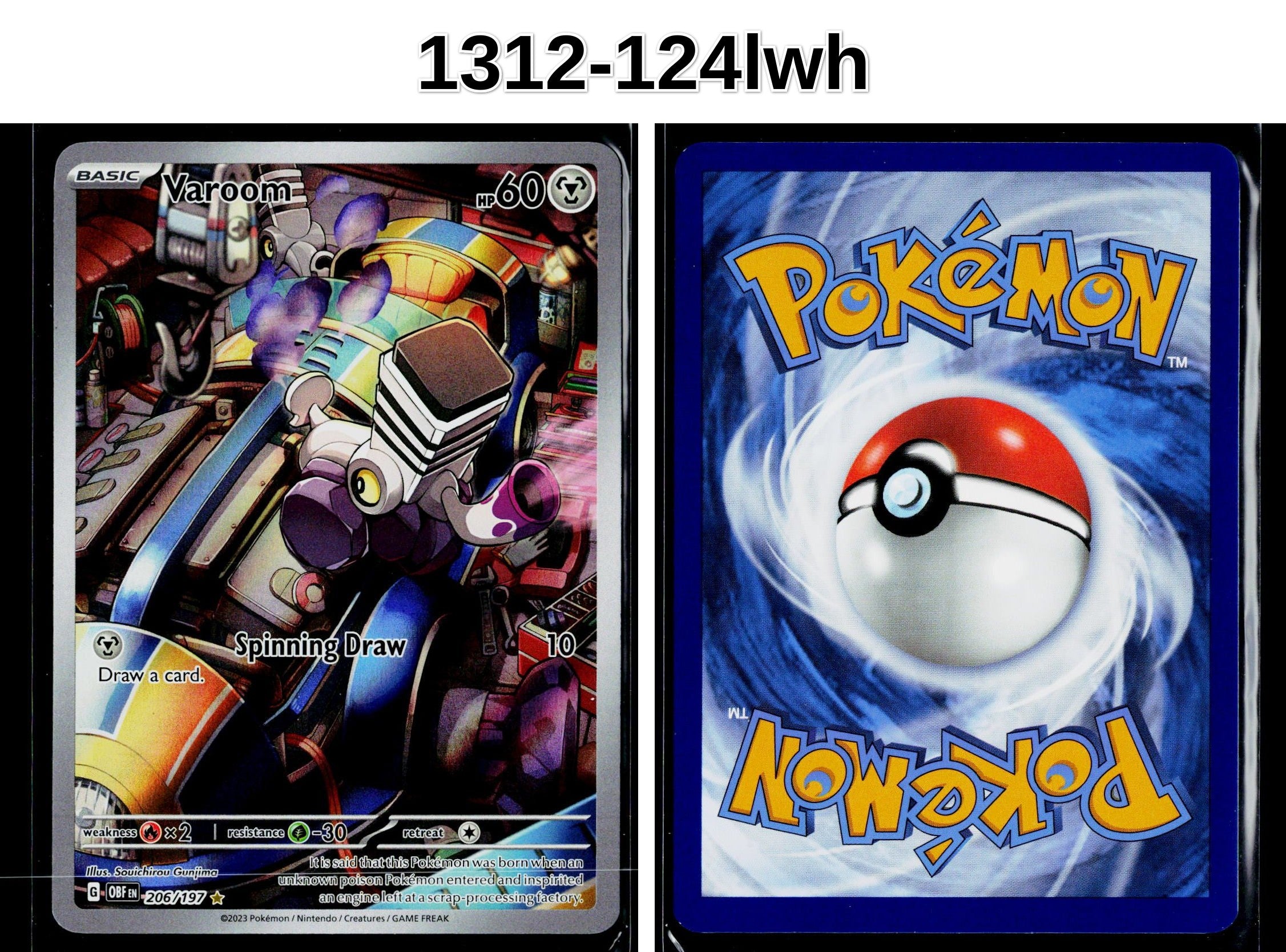 Front + Back scan