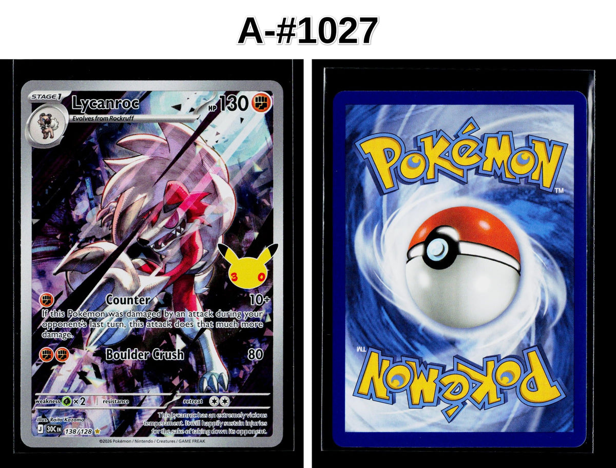 Front + Back scan | Near Mint / A-#1027 / Holofoil
