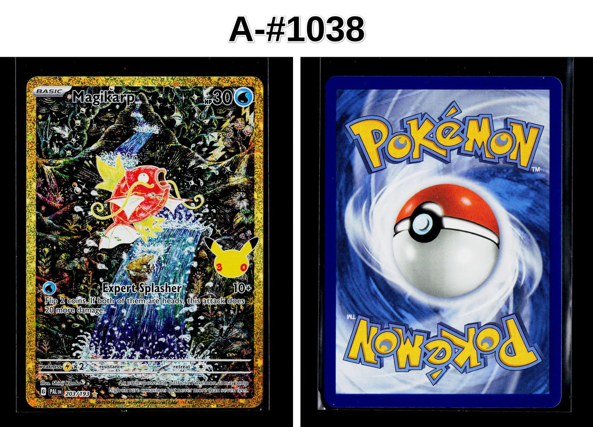 Front + Back scan | Near Mint / A-#1038 / Holofoil