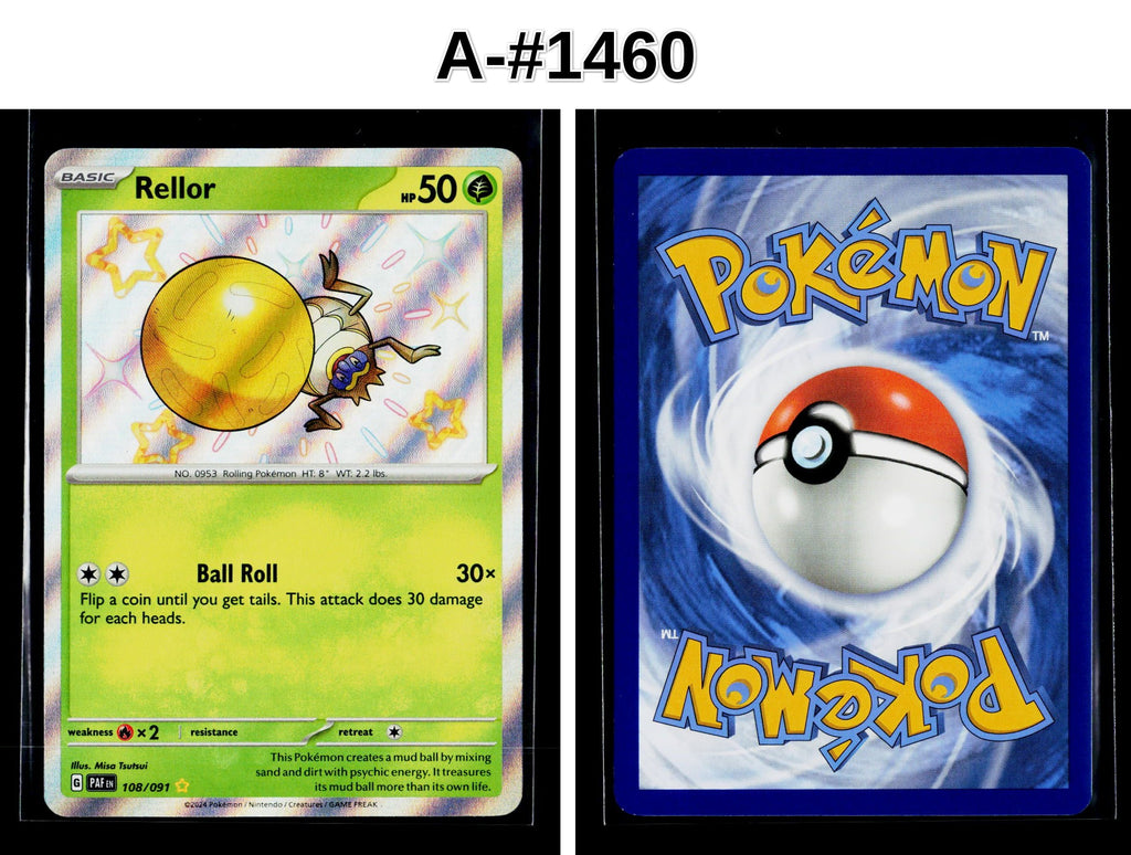 Front + Back scan | Near Mint / A-#1460 / Holofoil